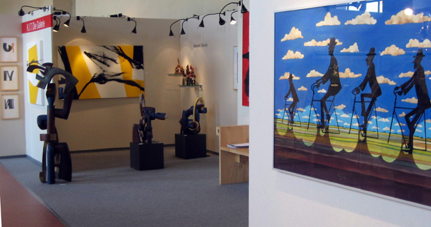K.I.T. Die Galerie - Blick in Stand Detail 1